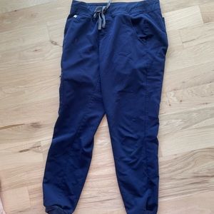Figs navy blue scrub pants
